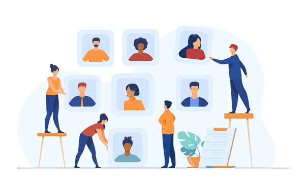 HR coordinator illustration
